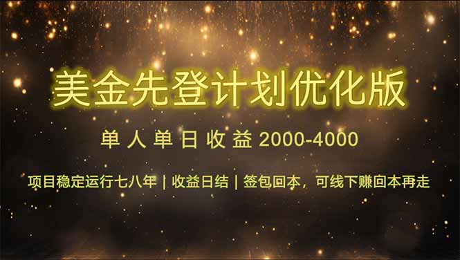 连续7-8年创单日收益冠军项目，日收益$600-1200-4158创业网