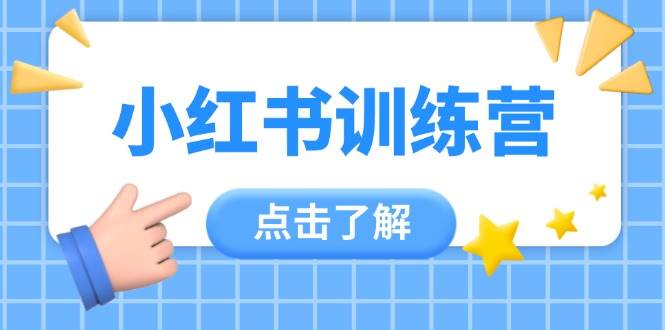 小红书训练营，助小白入门，掌握技巧变达人，课程实操又全面(12节课)-4158创业网