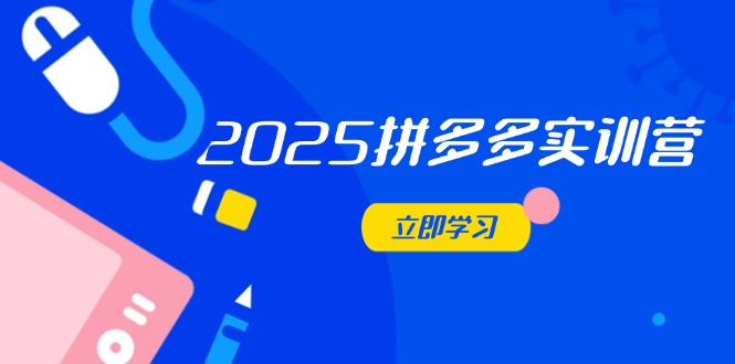 2025拼多多实训营：深度剖析运营关键，助力电商人快速提升-4158创业网