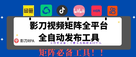 全网最新无人值守全平台自动发布矩阵rpa工具，日发1000条内容【揭秘】-4158创业网