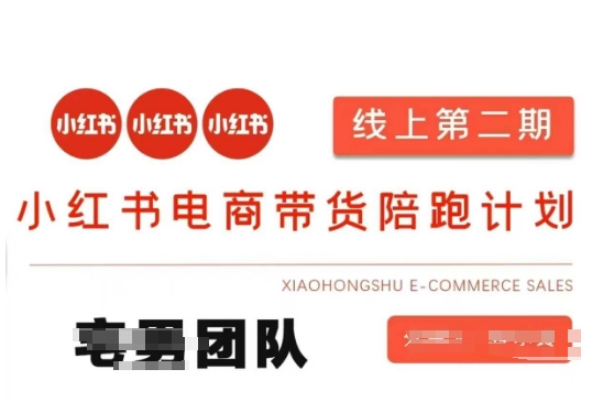 小红书电商带货课2期，月利润20个的小红书电商的有货源，无货源，虚拟产品，付费投流等整套玩法-4158创业网