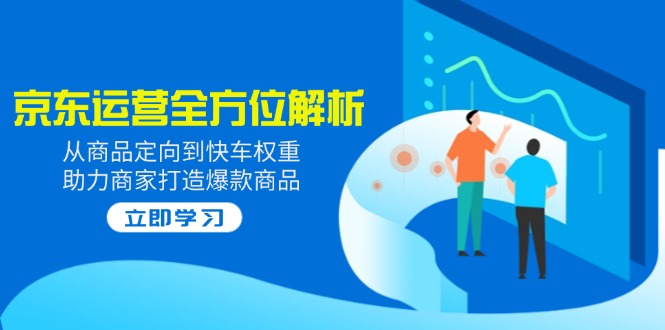 2025京东运营全方位解析：从商品定向到快车权重，助力商家打造爆款商品-4158创业网