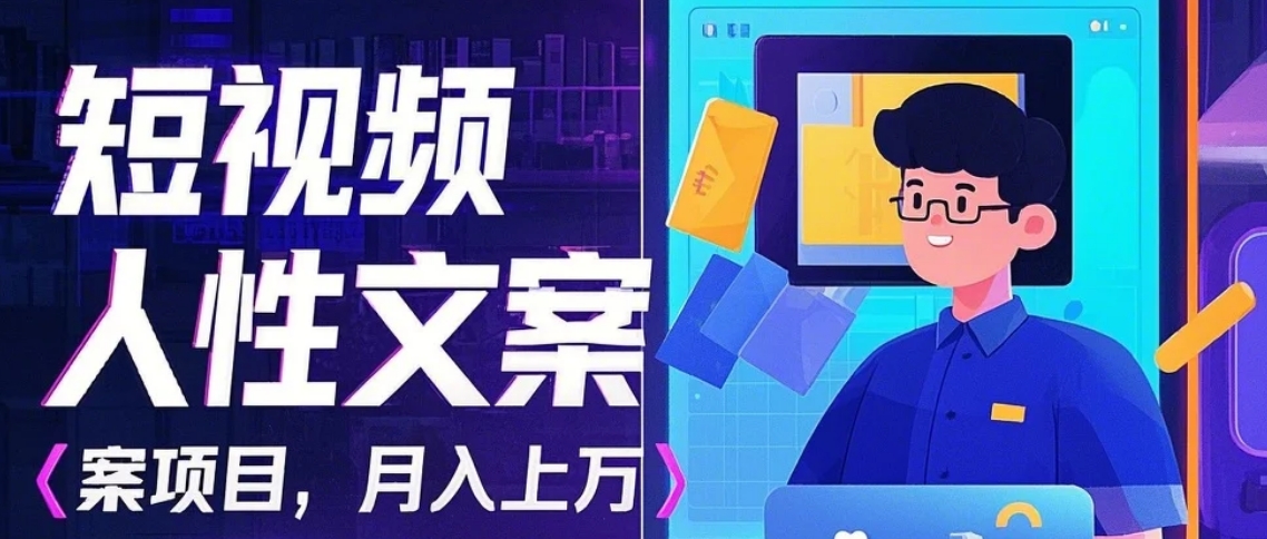 利用AI自动制作短视频人性文案项目：揭秘月入上万的精准流量变现秘籍-4158创业网