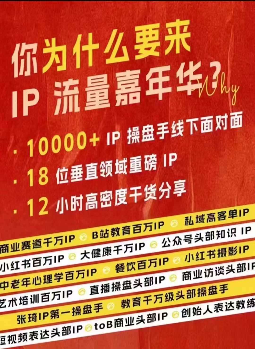 群响IP流量嘉年华，​现场视频+IP江湖2024典藏版PPT-4158创业网