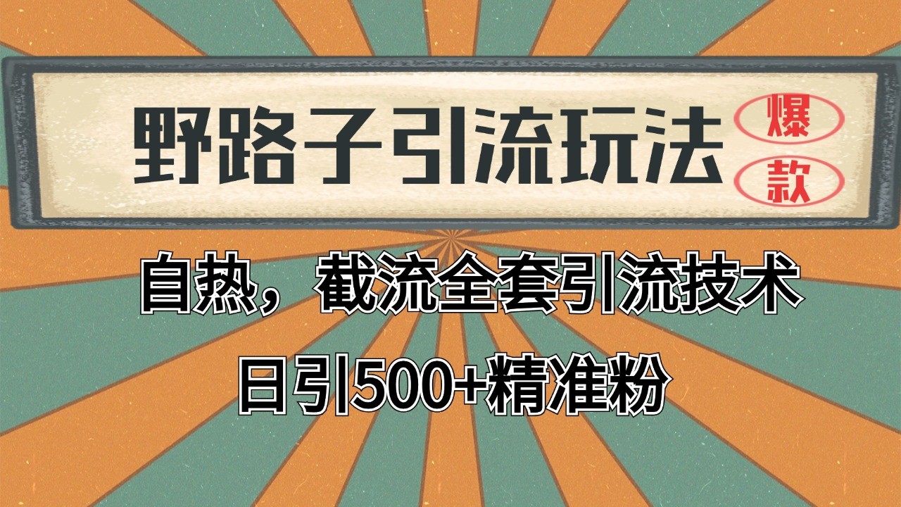 抖音小红书视频号全平台引流打法，全自动引流日引2000+精准客户-4158创业网
