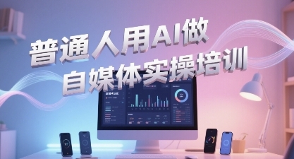 普通一个人用AI做自媒体，助你轻松开启AI自媒体创作之路-4158创业网