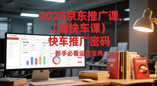 2025京东推广课(原快车课)解锁京东快车推广密码，新手必看运营宝典-4158创业网
